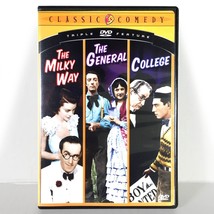 The Milky Way / The General / College (DVD, 1926, 1927 &amp; 1936)  Buster Keaton - £7.41 GBP