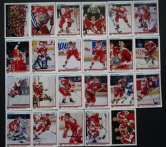 1990-91 Upper Deck Canadian National Junior Team Team Set of 23 Hockey Cards - £6.39 GBP