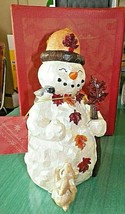 Christopher Radko Woodland Winds - Carlton The Snowman Figurine - 98-746-0 Mib! - £24.05 GBP