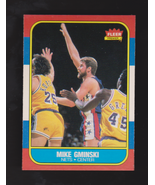 1986 Fleer Basketball #38 Mike Gminski New Jersey Nets - $31.50