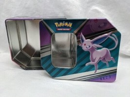 **EMPTY TIN** Pokemon TCG V Heroes Espeon Evee Empty Tin - $23.16