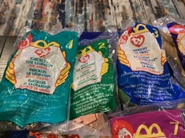 1999 McDonald&#39;s Ty Beanie Baby 1-12 happy meal original sealed bags Miss... - £7.75 GBP