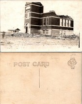 USA California? San Francisco?  1906 Fire School Building? RPPC Antique Postcard - £15.05 GBP