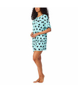 Disney Short Sleeve  &amp; Shorts Pajama Set Blue Mickey Mouse Women&#39;s Sz M-... - $23.14