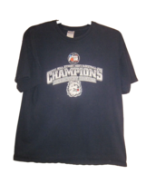 CONNECTICUT HUSKIES 2011 NCAA National Champions Size XLarge T-shirt Blu... - £13.54 GBP