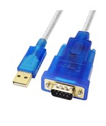 DTech 10 Feet USB 2.0 to RS232 DB9 Serial Port Adapter Cable with FTDI C... - £31.44 GBP