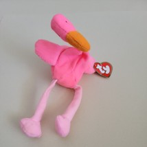 Ty Beanie Babies Pinky the Flamingo Plush Toy - £6.18 GBP