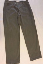 CHICO&#39;S  Women Casual Pockets Front Zip Green Pants Size 1.5 - £23.97 GBP