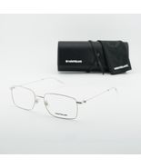 Montblanc MB0076O 006 Silver 57mm Eyeglasses New Authentic - $214.90