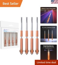 Durable All-Metal 3D Printer Nozzle Kit - Copper Alloy &amp; Hardened Steel ... - $91.99