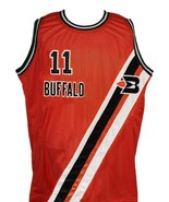 Bob McAdoo Custom Buffalo Braves Retro Basketball Jersey Sewn Orange Any... - £28.05 GBP+