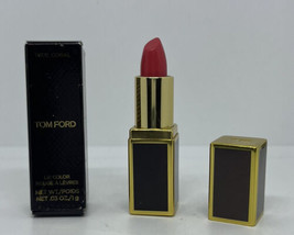 Tom Ford Lip Color Lipstick # 09 True Coral Mini Travel Size .03oz/1g New in Box - £52.03 GBP