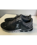 ON running shoes size Men’s 10.5 Black Silver Swiss Engineering - $37.99