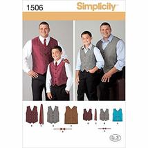 Simplicity Simplcity Sewing Pattern 1506: Husky Boys&#39; and Big and Tall M... - $8.99