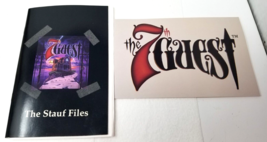 Manuals Only The 7th Guest The Stauf Files 1993 Virgin Games Set of 2 - £7.43 GBP