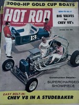 Vintage HOT ROD Magazine October 1959 Studebaker Grasshopper Kurtis Sidewinder - £7.89 GBP