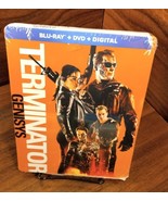 Terminator Genisys Steelbook (Blu-ray+DVD/Digital)New (Sealed) Free Box ... - £17.19 GBP