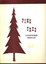Pine Tree Coffee Shop Menu California 1960&#39;s Pine Cone Original Fried Chicken - £18.80 GBP