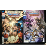 INJUSTICE VS. MASTERS OF THE UNIVERSE LOT #2+ 3 DC 2018 - £12.52 GBP