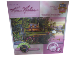 Kim Norlien 1000 Piece Puzzle Golden Moments Over 3 Ft Long 39&quot;x19.5&quot; New In Box - £7.84 GBP