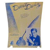Vintage Sheet Music, Dearest Darling by Dick Robertson James Cavanaugh Frank - £13.67 GBP