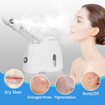 Hot Mist Facial Steamer With Extendable Arm Face Steamer Sauna Humidifier - £29.31 GBP+