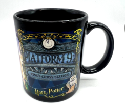 Harry Potter Hogwarts Express Coffee Mug Sorcerers Stone Book Illustration - £14.15 GBP