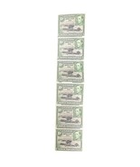 Lot of 6 Kenya Tanganyika Uganda Royal Visit 1952 10¢ Stamps Lake Naivasha - $730.68 MXN