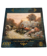 Ceaco Puzzles 1000 Piece Olde Porterfield Tea Room Thomas Kinkade 3310-1... - £22.07 GBP