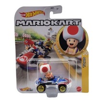 Hot Wheels Mario Kart Toad Sneeker 1:64 DieCast Mattel Toy Car Kids Vehicle - $16.95