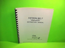 Astron Belt Original Temporary Video Arcade Game Instruction Manual Vintage - £14.84 GBP