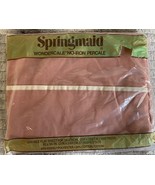 Vintage Springmaid Double Flat Sheet For 54 By 76 In Mattress Fuscia - $13.56 CAD