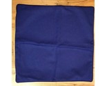 William Sonoma Pillow Cover ITALIAN WOOL MONDAVI 22x22 BLUE NWOT #14 - $129.00