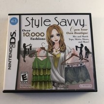 Style Savvy (Nintendo DS, 2009) in Original Case, Complete - $29.69