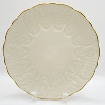 Vtg Lenox Greenfield Pattern Leaf Plate W/ Gold Trim 7 1/4” Replacement Luncheon - £8.84 GBP