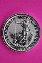 2024 Great Britain 20 Pence 1/10 th Ounce Britannia .999 Silver Authenti... - $420.53 MXN
