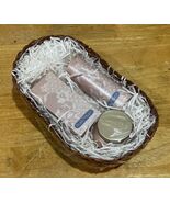 Vintage Avon Pearls &amp; Lace Deluxe Fragrance 3 Pc Gift Basket Set NOS Tal... - $540.28 MXN