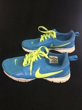 Nike Training Blue Volt Green Athletic Shoes. Womens Size 8.5 454445-431... - £29.28 GBP