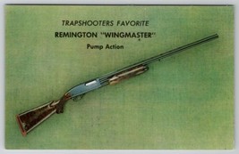 Remington Wingmaster Trapshooters Favorite Pump Action Advertising Postc... - £6.25 GBP