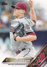 2016 Topps Jeremy Hellickson #104 Arizona Diamondbacks - £1.41 GBP