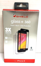 Zagg InvisibleShield Glass+ Screen Protector &amp; Case for iPhone 8/7/ SE 2nd Gen - £13.88 GBP