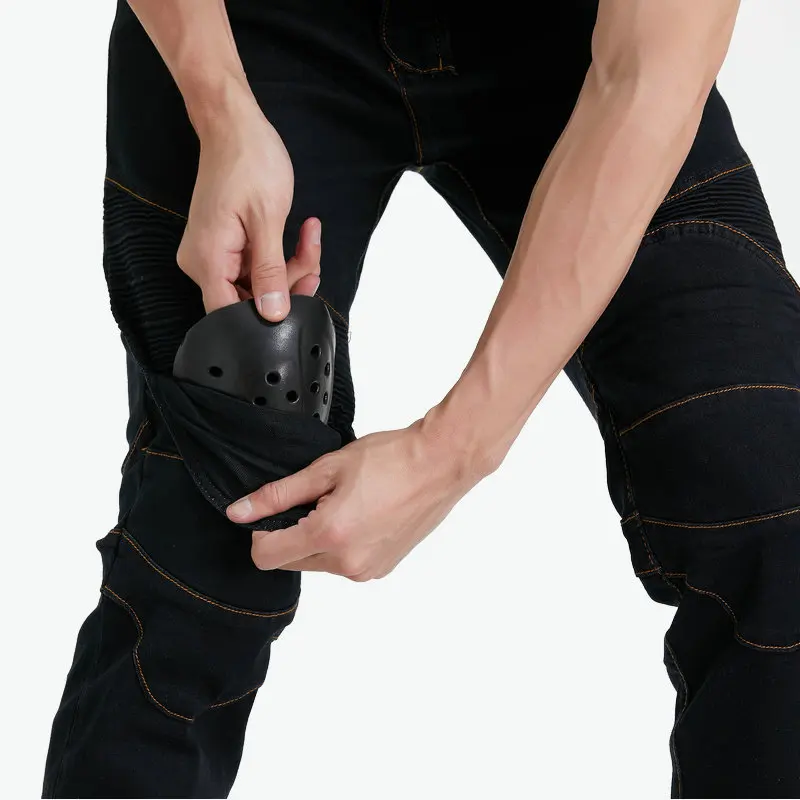Motorcycle Jeans Fashions Men Cargo Pants  Riding Touring Protective Gear  - $65.41+