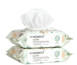 The Honest Company, Plant-Based Baby Wipes, Fragrance-Free, 144 Count - $15.97