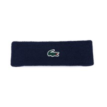 Lacoste Basic Sports Headband RL7569-55G 166 Tennis Racket Hair Band Nav... - $28.71