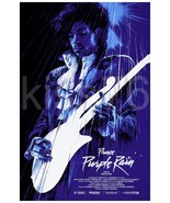 Prince Purple Rain 24 x 36 Inch Custom Poster Print Clear Image Gorgeous... - $61.54 CAD