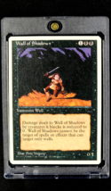 1995 MTG Magic The Gathering Chronicles Wall of Shadows Black Vintage Card - £1.20 GBP