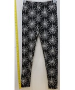 No Boundaries Junior&#39;s Spiderweb Leggings Black Size XS (1) - $20.82 CAD