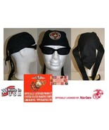 USA MADE US MARINE CORPS USMC SEAL FITTED LINED Tied BANDANA DO RAG Skul... - $19.99