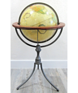 Replogle 16&quot; Diameter World Globe World Classic Series With Iron &amp; Wood ... - $395.01