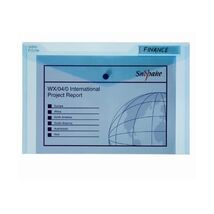 Snopake 11151X Polyfile Foolscap Popper Wallet File with Press Stud and ... - $18.00